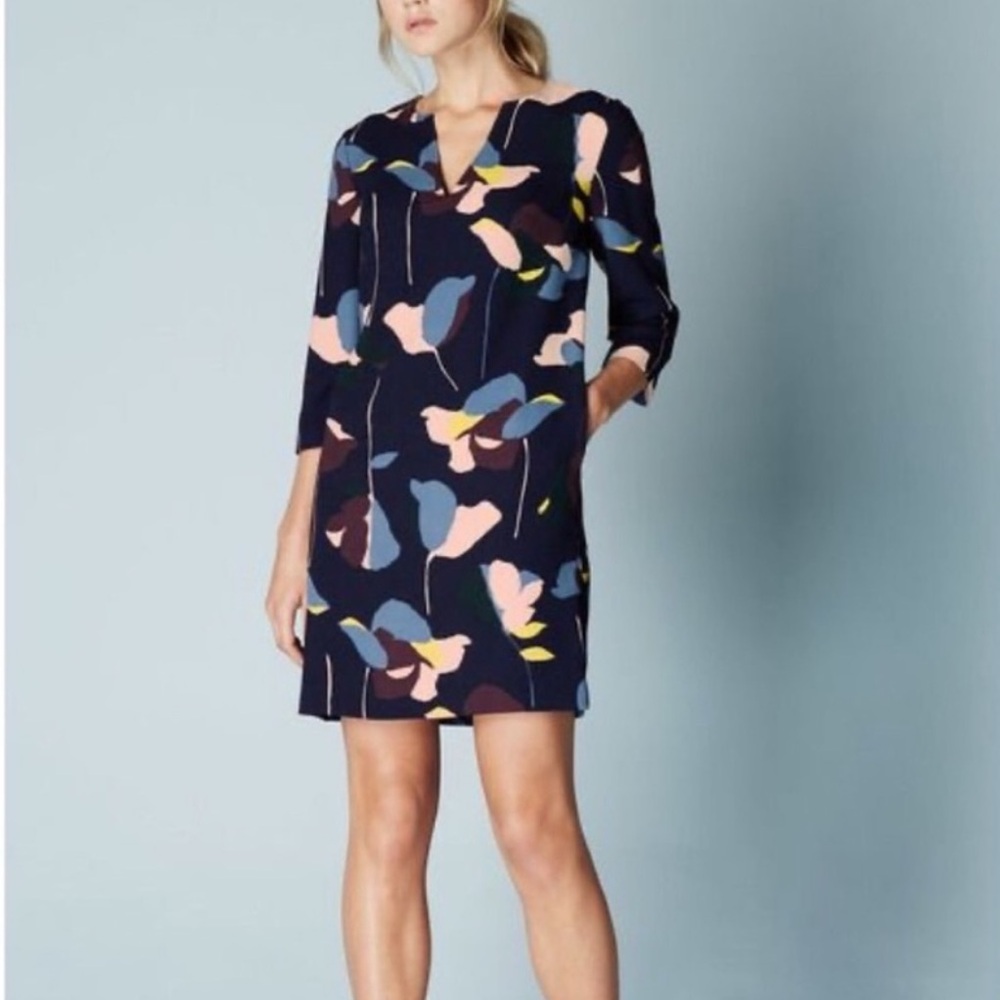 Boden Easy Notch Floral Dress